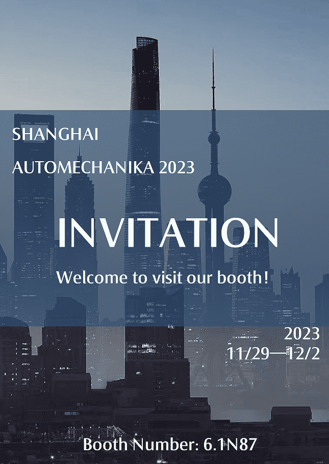Nafurancar estará presente en la exposición SHANGHAI AUTOMECHANIKA del 29 de noviembre al 2 de diciembre de 2023.
